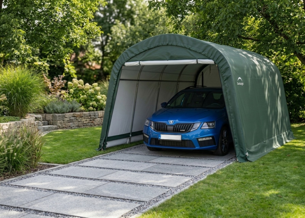 SHELTERLOGIC 3,0 x 4,6 m - 62589EU  plachtová garáž
