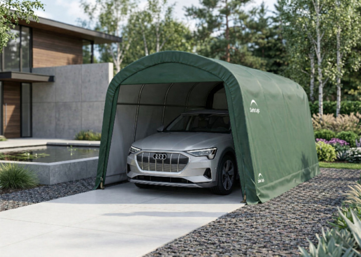 SHELTERLOGIC 3,7 x 6,1 m - 62760EU  plachtová garáž