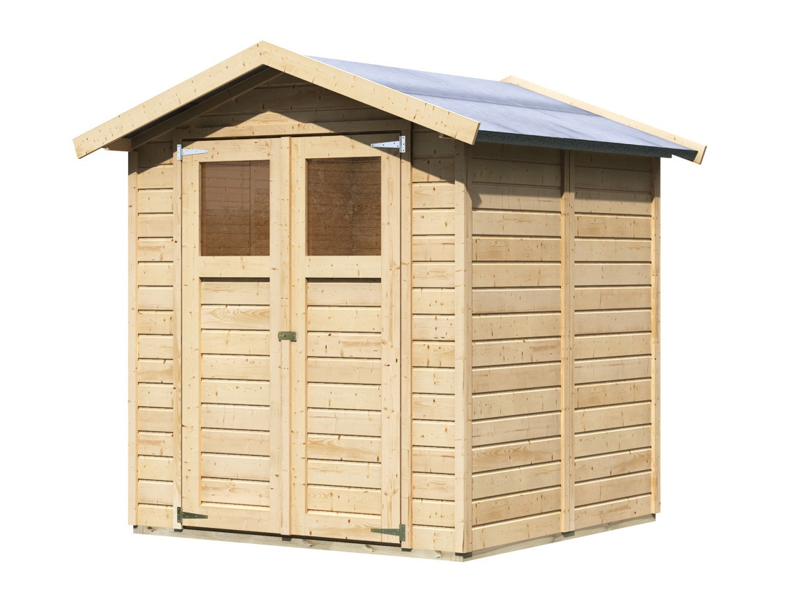 Dřevěný domek KARIBU DAHME 3 (42562) natur