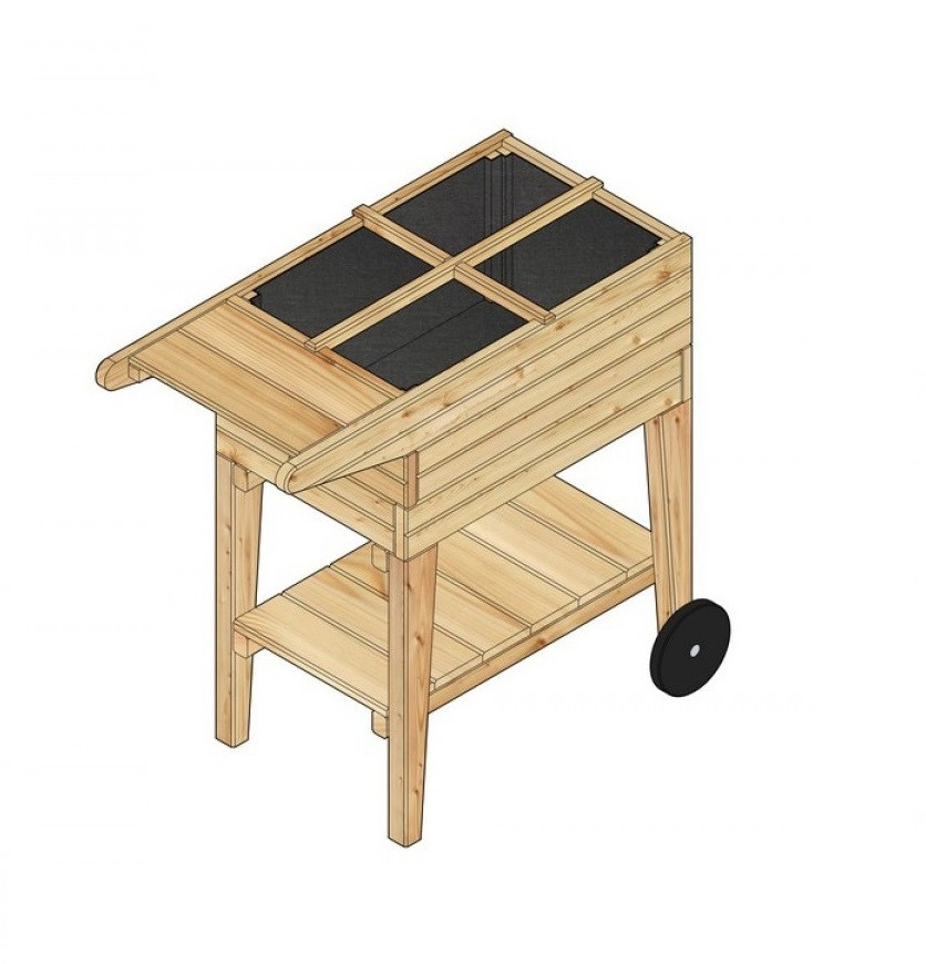 Vyvýšený záhon LANITPLAST STILT1 (S7290)