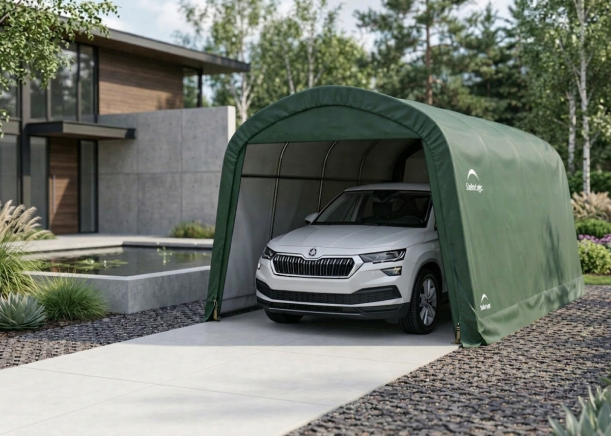 SHELTERLOGIC plachtová garáž 3,0x6,1 m - 62584EU