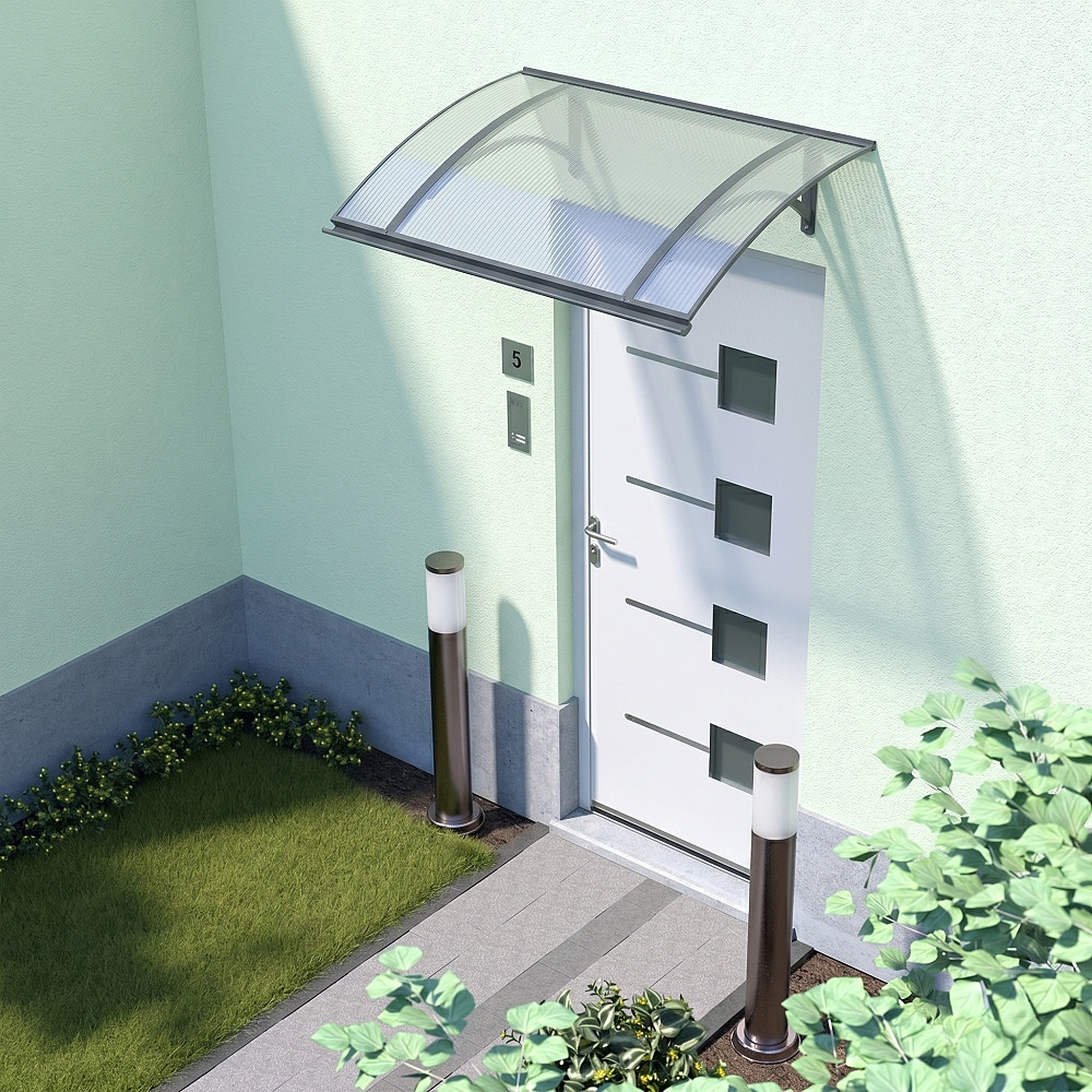 Stříška nad dveře LANITPLAST LARUS 120/85 antracit