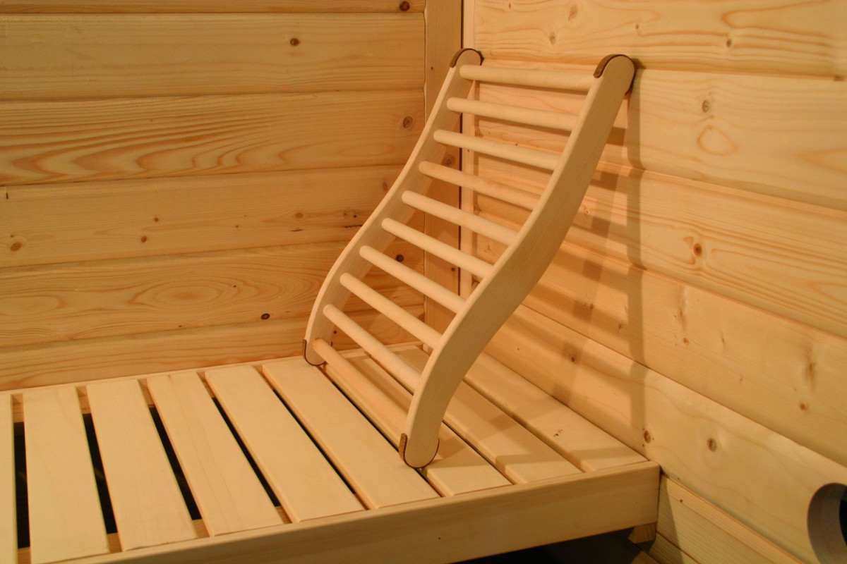 Dřevěná podpěrka hlavy KARIBU ergonomická (46707) LG2821
