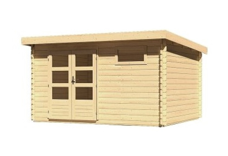 Dřevěný domek KARIBU BASTRUP 8 (78679) natur LG2845