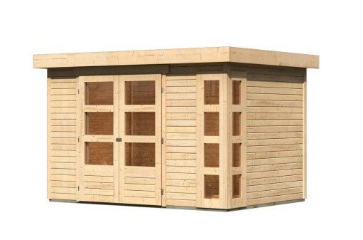 Dřevěný domek KARIBU KERKO 4 (82928) natur LG2964
