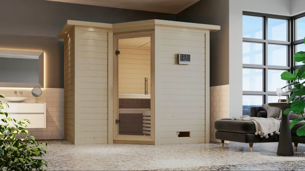 Finská sauna KARIBU SAHIB 2 (85737) LG3043