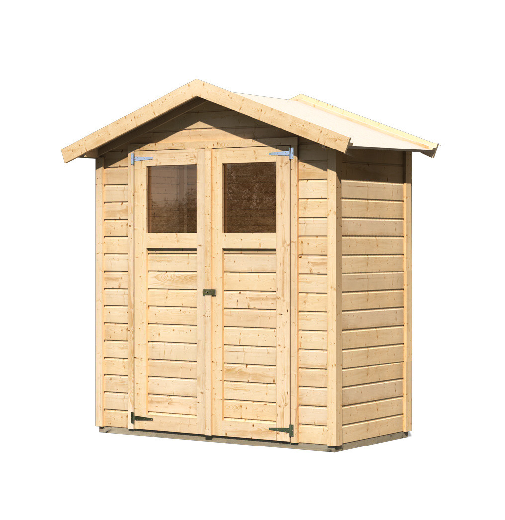 Dřevěný domek KARIBU DAHME 0 (45278) natur LG3069
