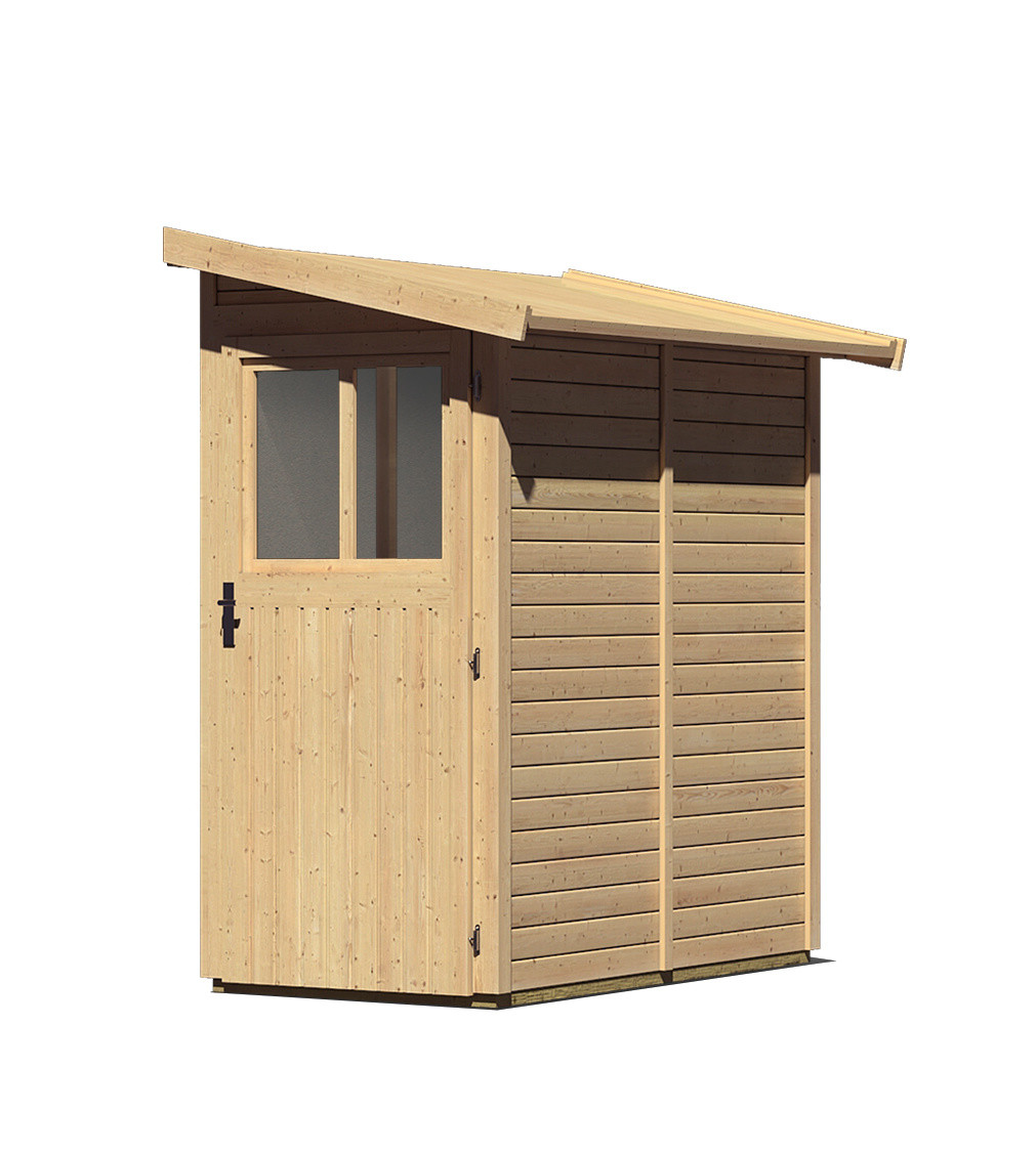 Dřevěný domek KARIBU GÖRLITZ (38746) natur LG3070