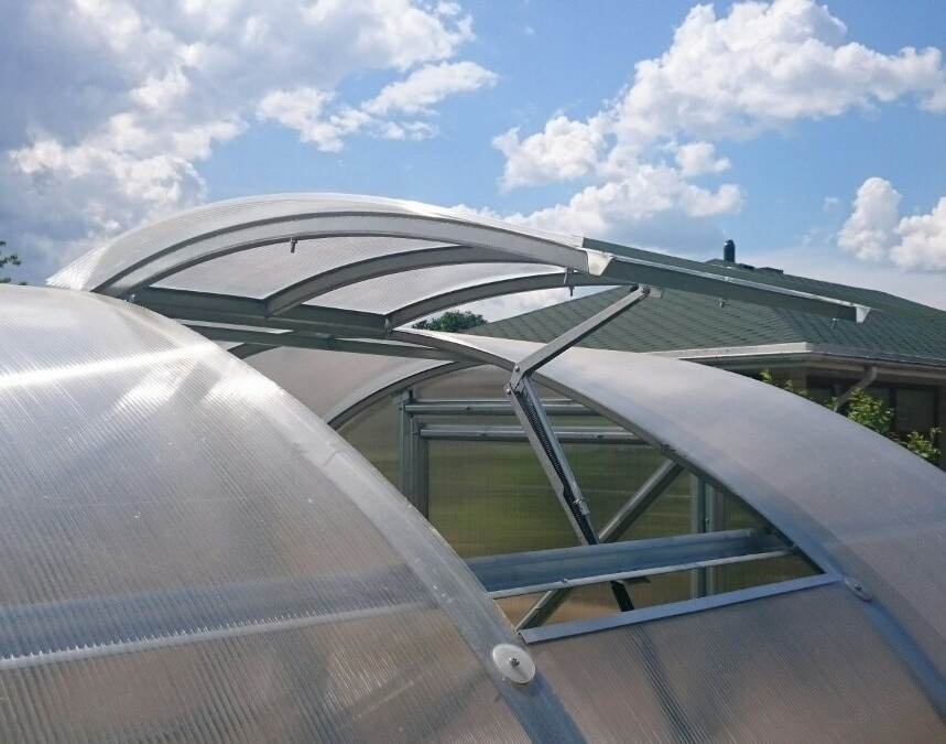 Střešní okno pro obloukový skleník LANITPLAST TIBERUS LG3099