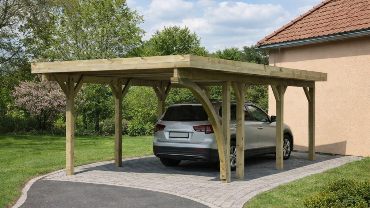 Carport KARIBU CLASSIC 2B 61953 LG3302