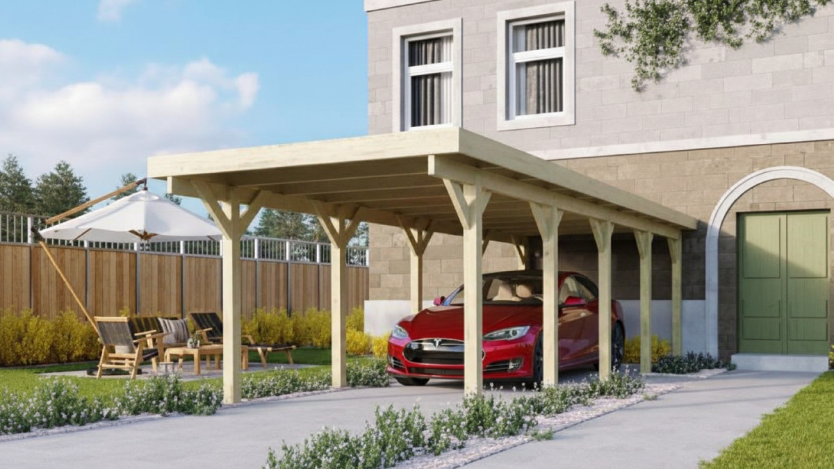 Carport KARIBU CLASSIC 3A 61955 LG3304