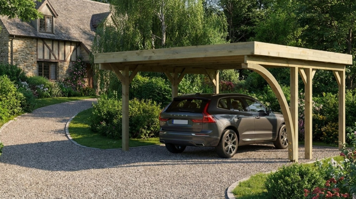 Carport KARIBU CLASSIC 1B 61958 LG3308