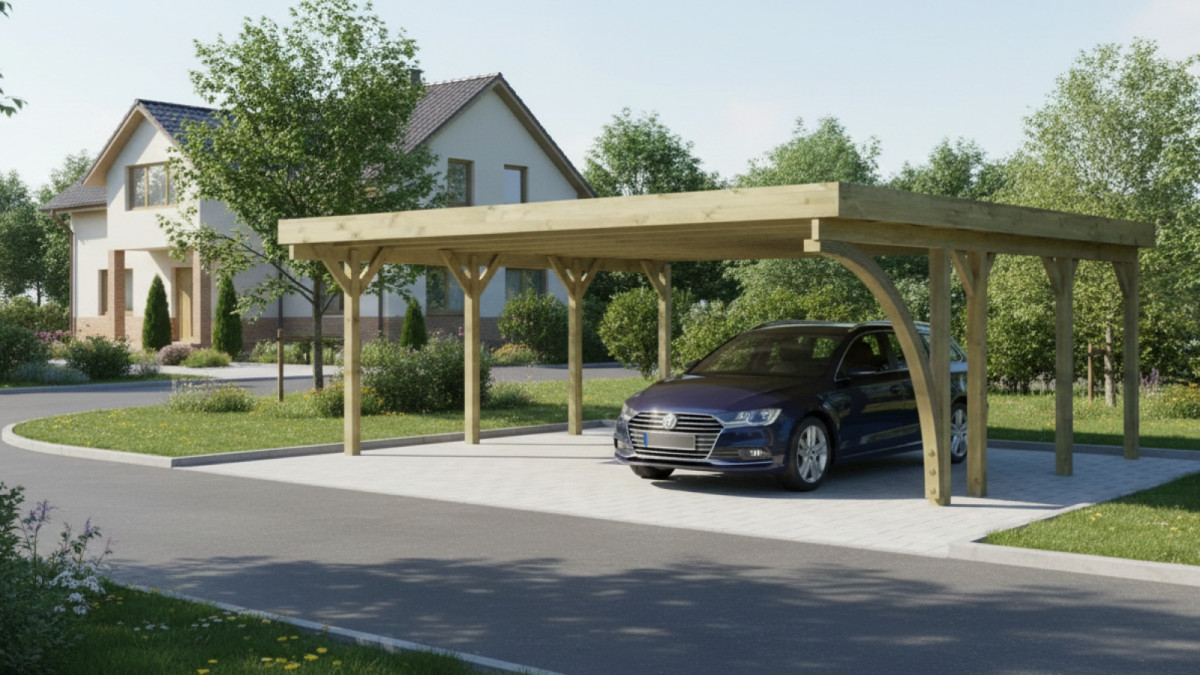 Carport KARIBU CLASSIC 2B 61961 LG3311