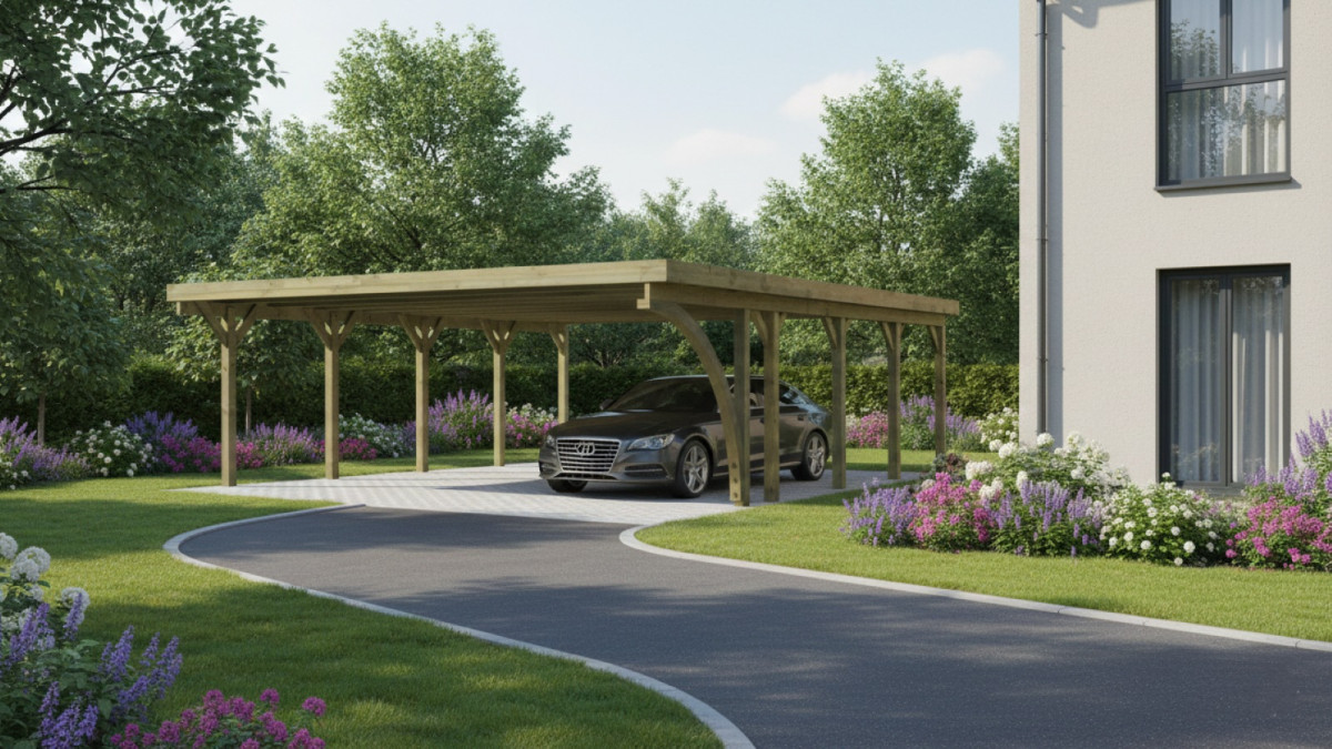 Carport KARIBU CLASSIC 3B 61964 LG3314