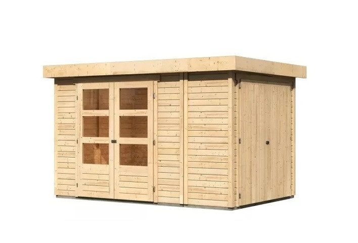 Dřevěný domek KARIBU RETOLA 3 (82954) natur LG3372