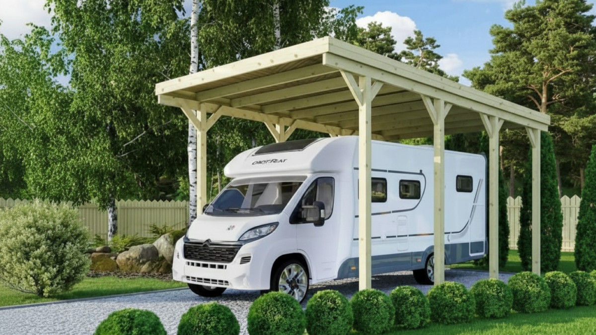 Carport KARIBU CARAVAN 25965 LG3393