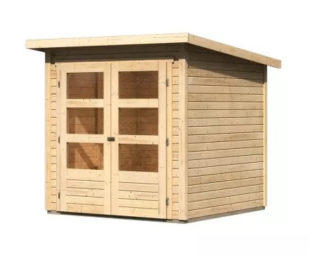 Dřevěný domek KARIBU STOCKACH 2 (77873) natur LG3513