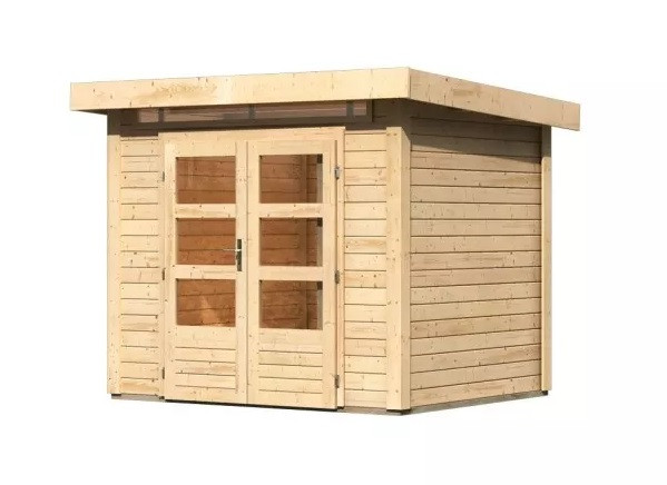 Dřevěný domek KARIBU KANDERN 2 (9225) natur LG3532