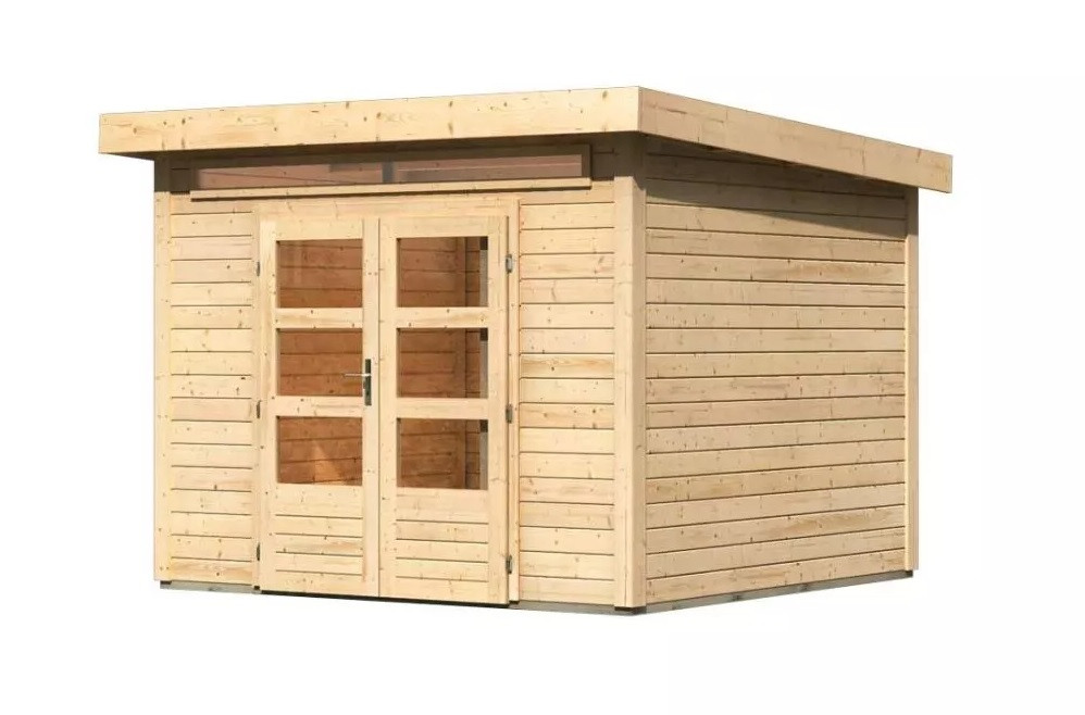 Dřevěný domek KARIBU KANDERN 6 (82988) natur LG3612