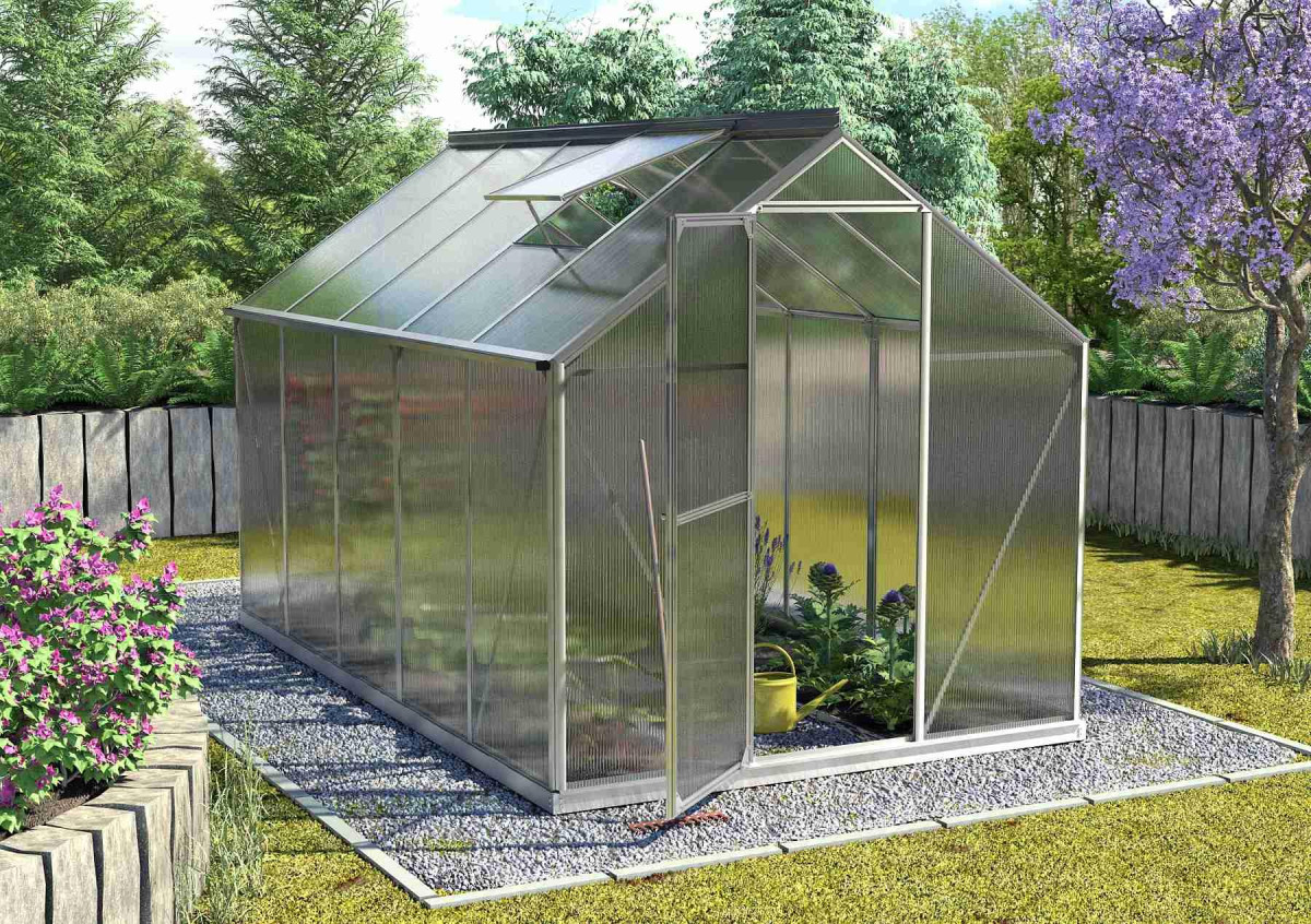Skleník VITAVIA TRITON 6200 PC 6 mm stříbrný LG3683