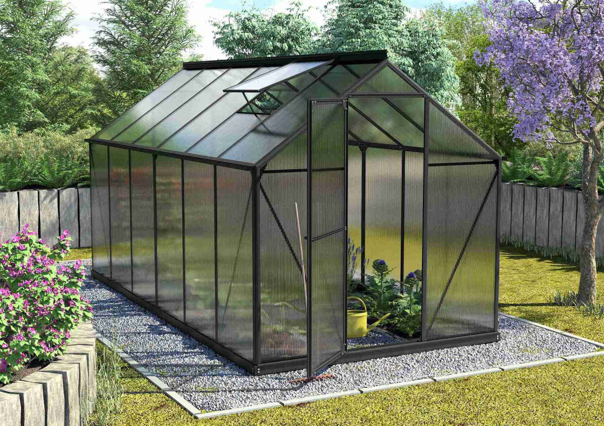 Skleník VITAVIA TRITON 7500 PC 4 mm černý LG3692