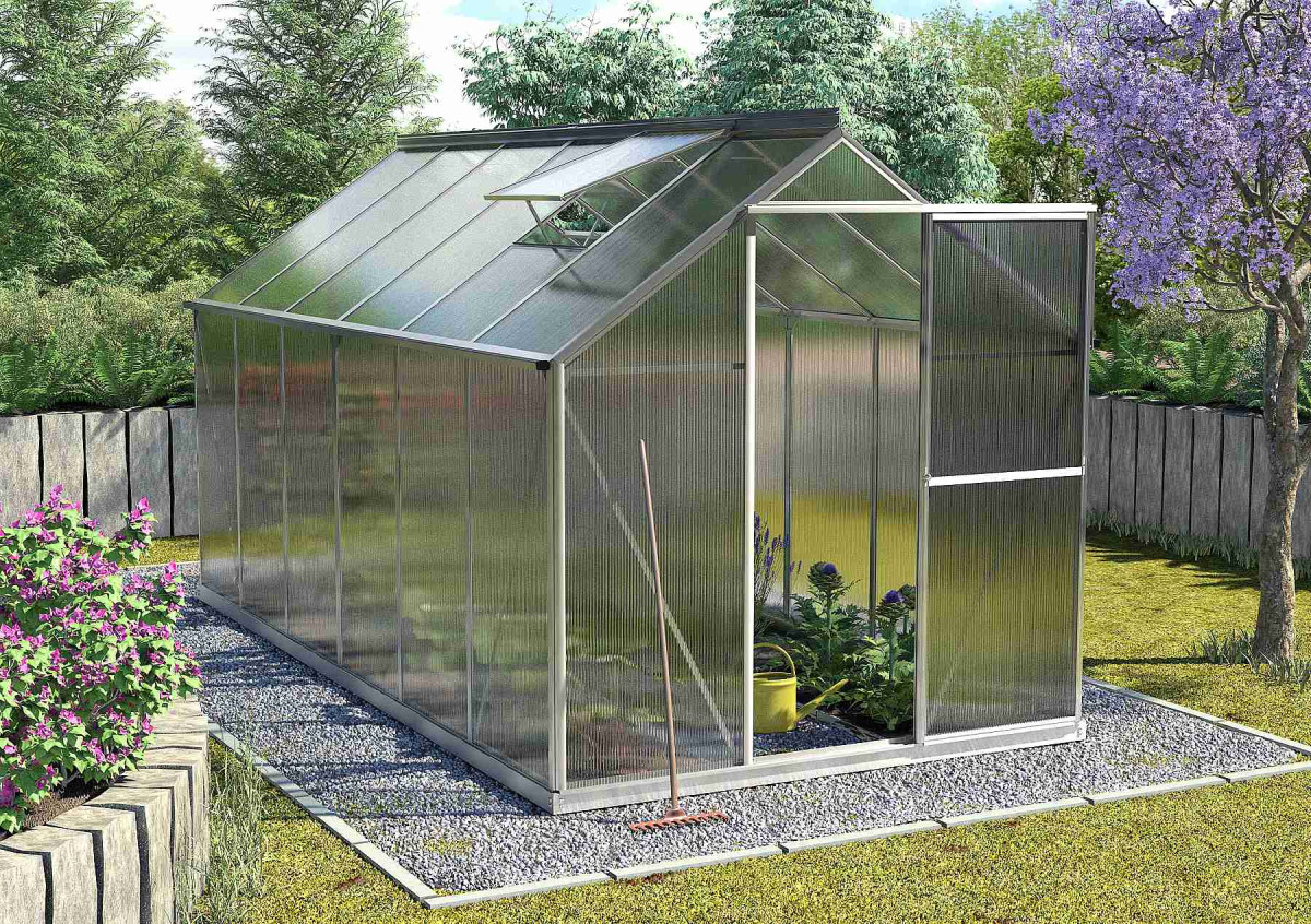 Skleník VITAVIA TRITON 7500 PC 6 mm stříbrný LG3697