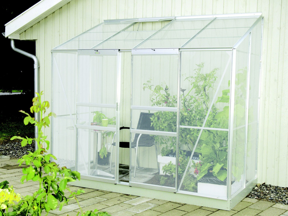 Skleník VITAVIA IDA 3300 PC 4 mm stříbrný LG219