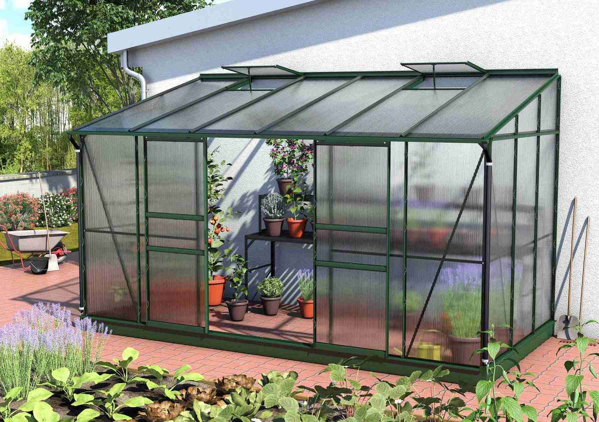 Skleník VITAVIA IDA 7800 PC 4 mm zelený LG1131