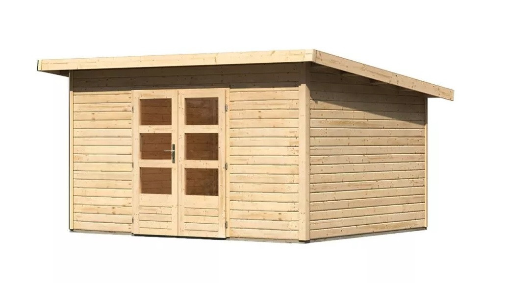 Dřevěný domek KARIBU NORTHEIM 4 (91460) natur LG3856