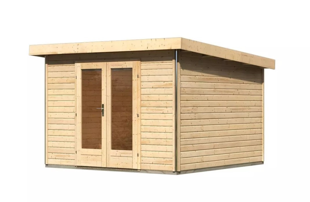 Dřevěný domek KARIBU RADEBURG 1 (31462) natur LG3921