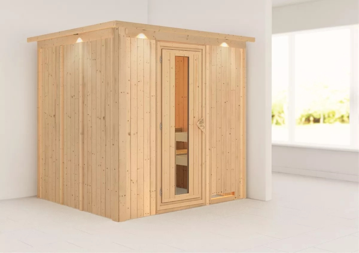 Finská sauna KARIBU SODIN (75691) LG3979