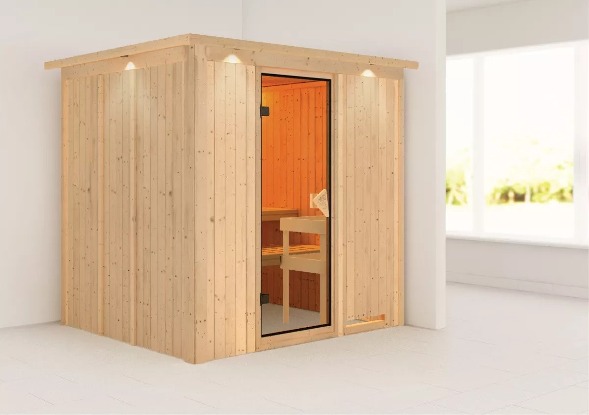Finská sauna KARIBU SODIN (47115) LG3981