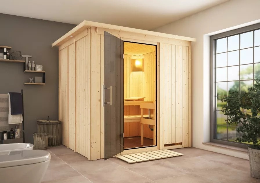 Finská sauna KARIBU SODIN (75699) LG3982