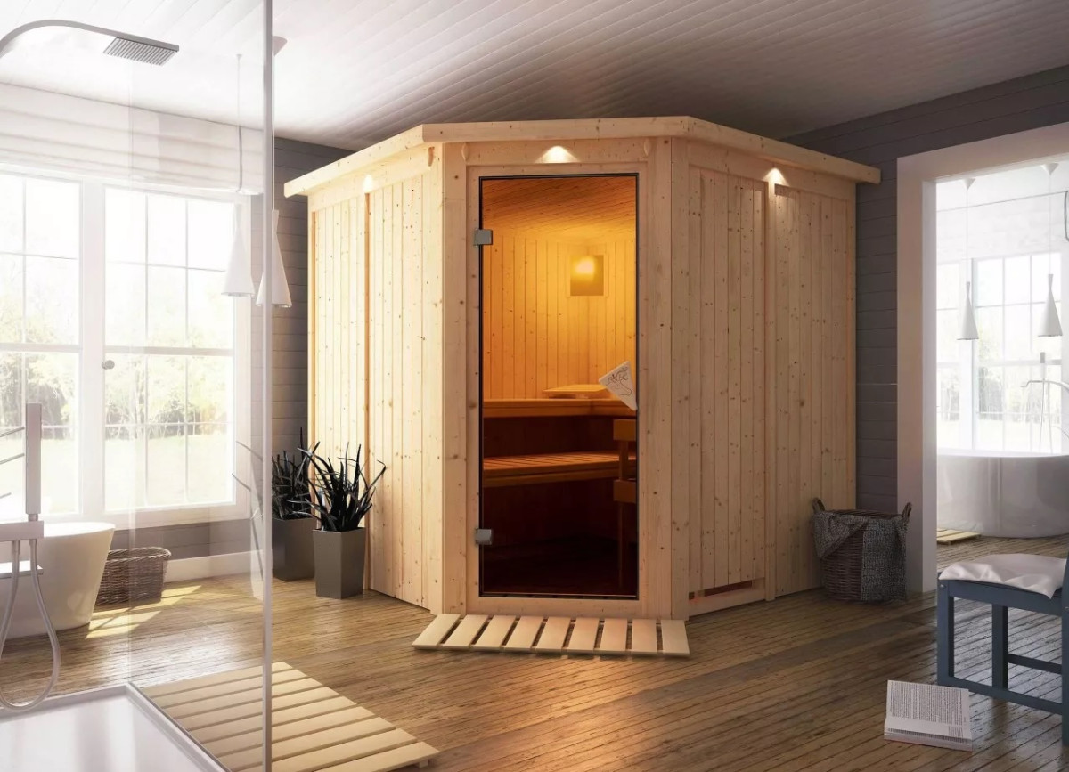 Finská sauna KARIBU JARIN (47118) LG3988