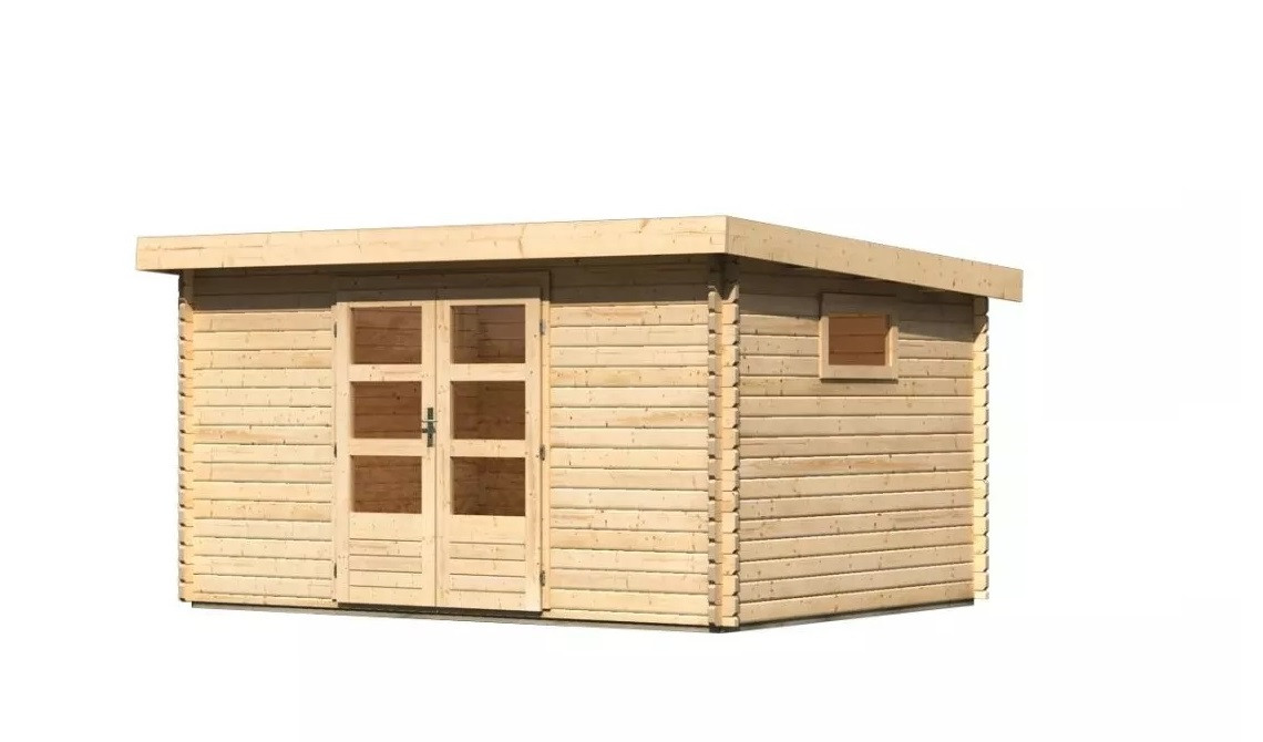 Dřevěný domek KARIBU TRITTAU 5 (91499) natur LG4190