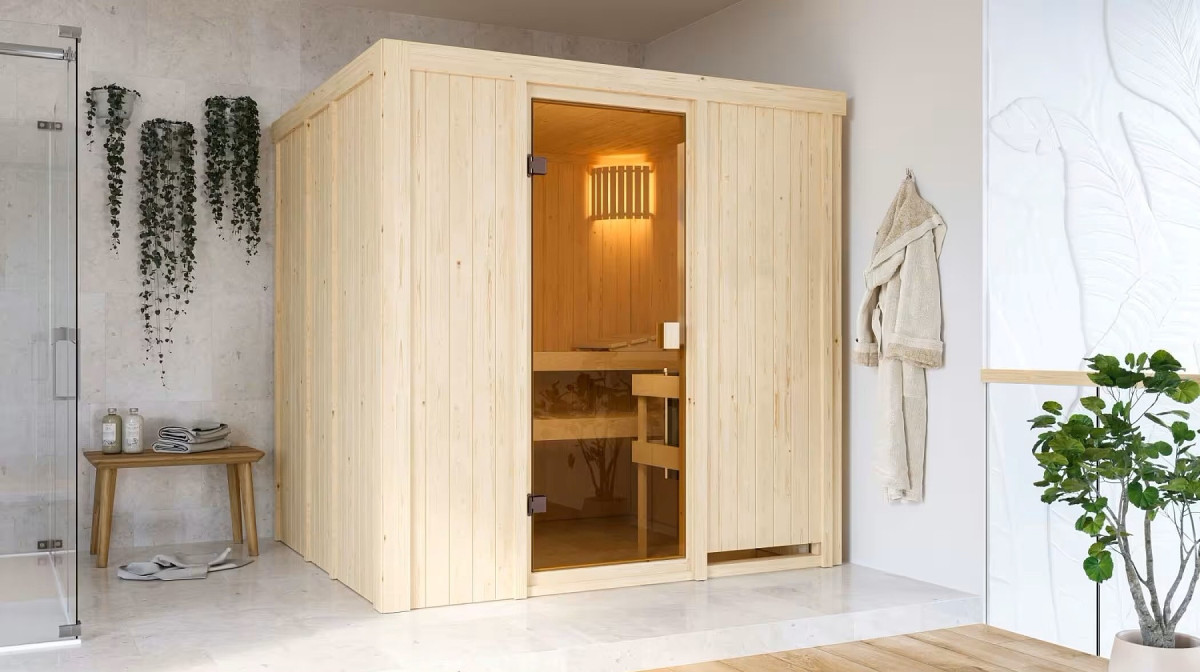 Finská sauna KARIBU TROMSO (6191) LG4263