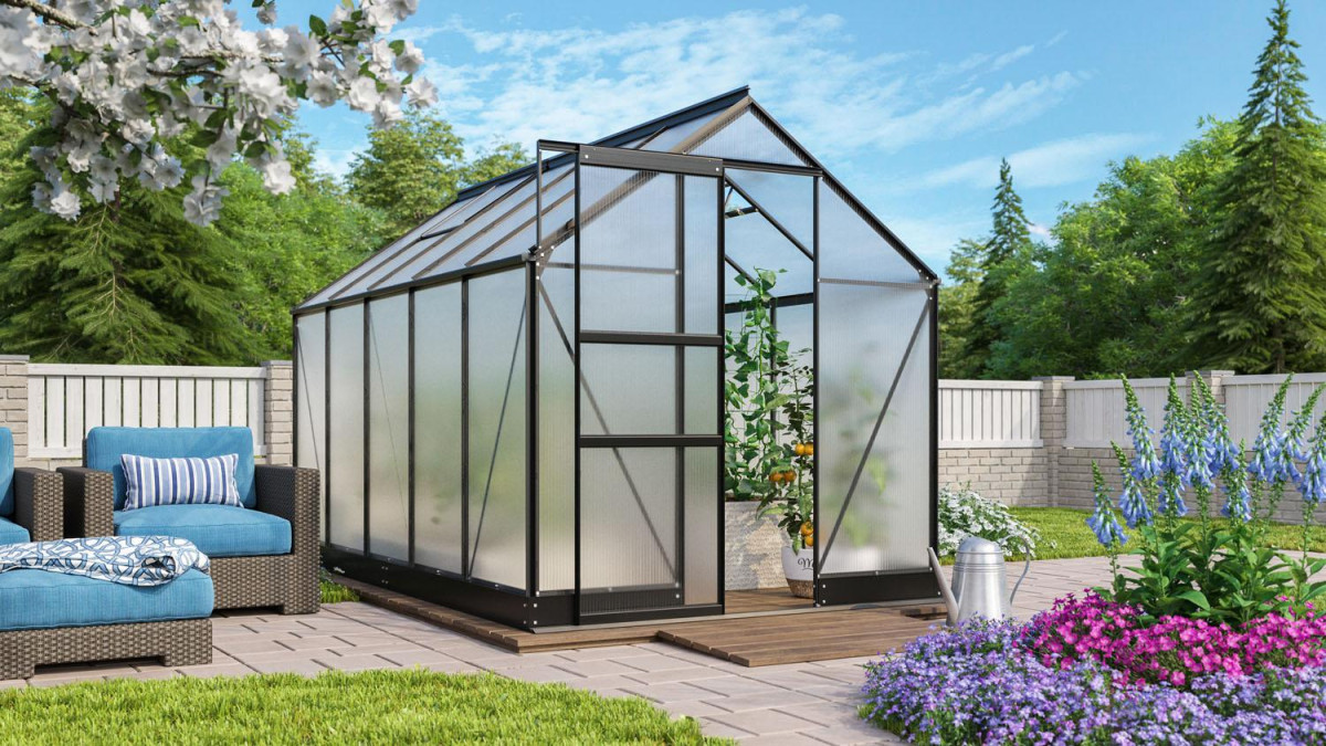 Skleník VITAVIA APOLLO 6200 PC 6 mm černý LG4408