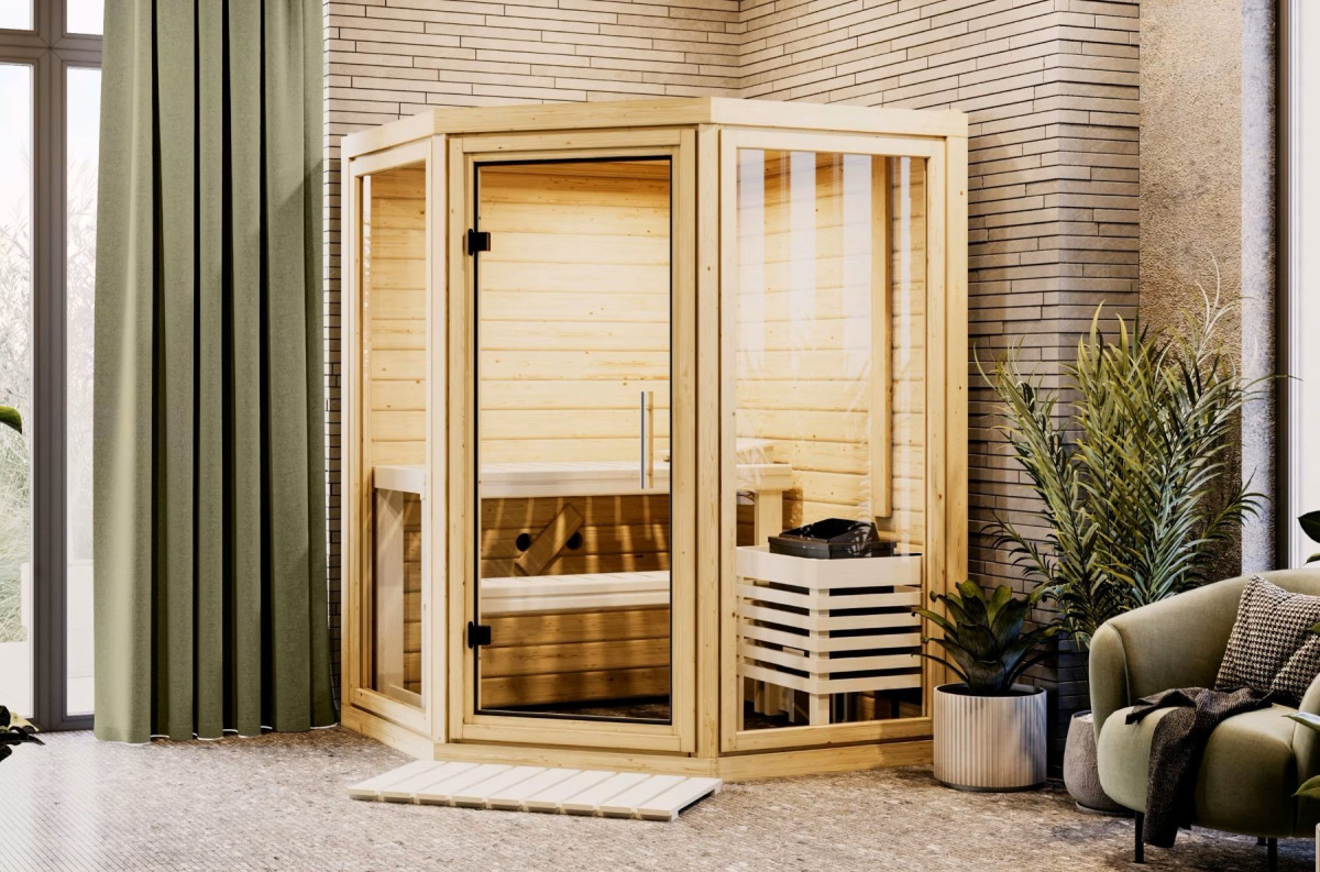 Finská sauna KARIBU YUMA (34288) LG4619