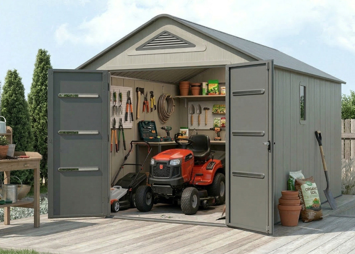 Plastový domek LANITPLAST MONTANA 814 LG4686