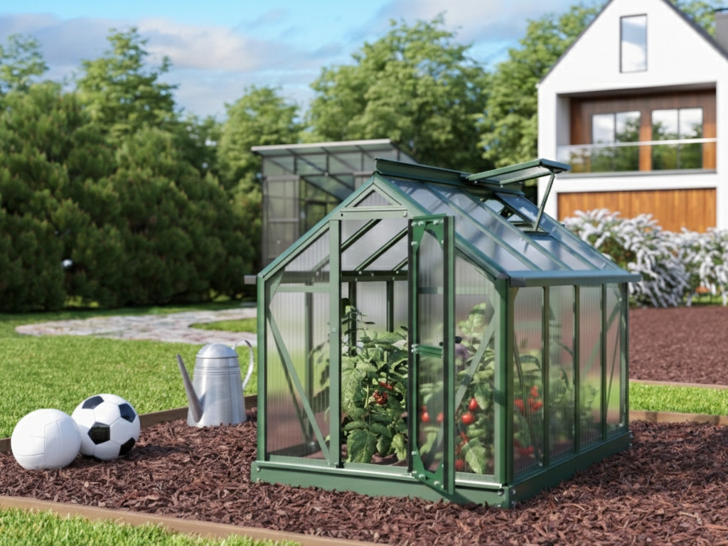 Miniskleník VITAVIA MERLIN PC 4 mm zelený (2852) LG4798