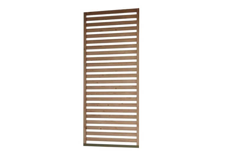 Lamelová stěna KARIBU k altánu CUBECO MINI (48374) LG4869