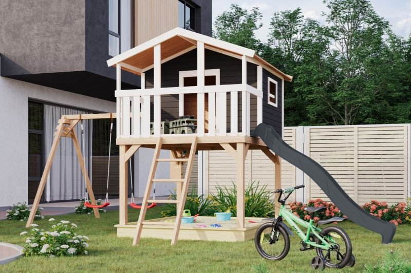 Dětské hřiště KARIBU BENJAMIN 49645 terragrau LG4945