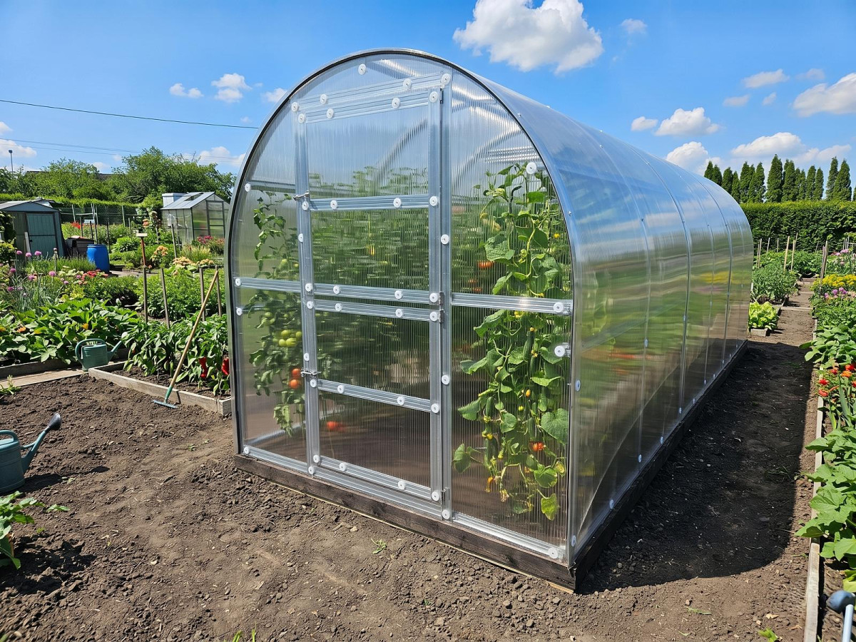 Skleník LANITPLAST KYKLOP2 2x6 m PC 6 mm LG4757