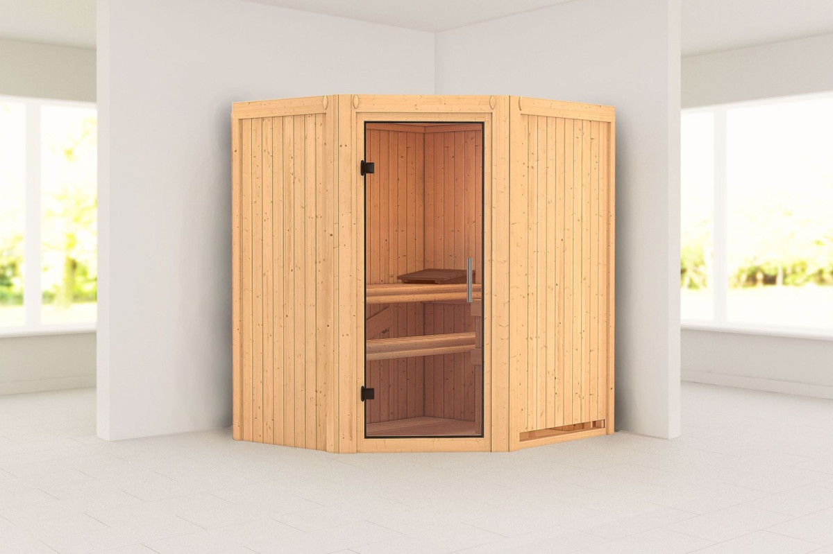 Finská sauna KARIBU TAURIN (85562) LG5068