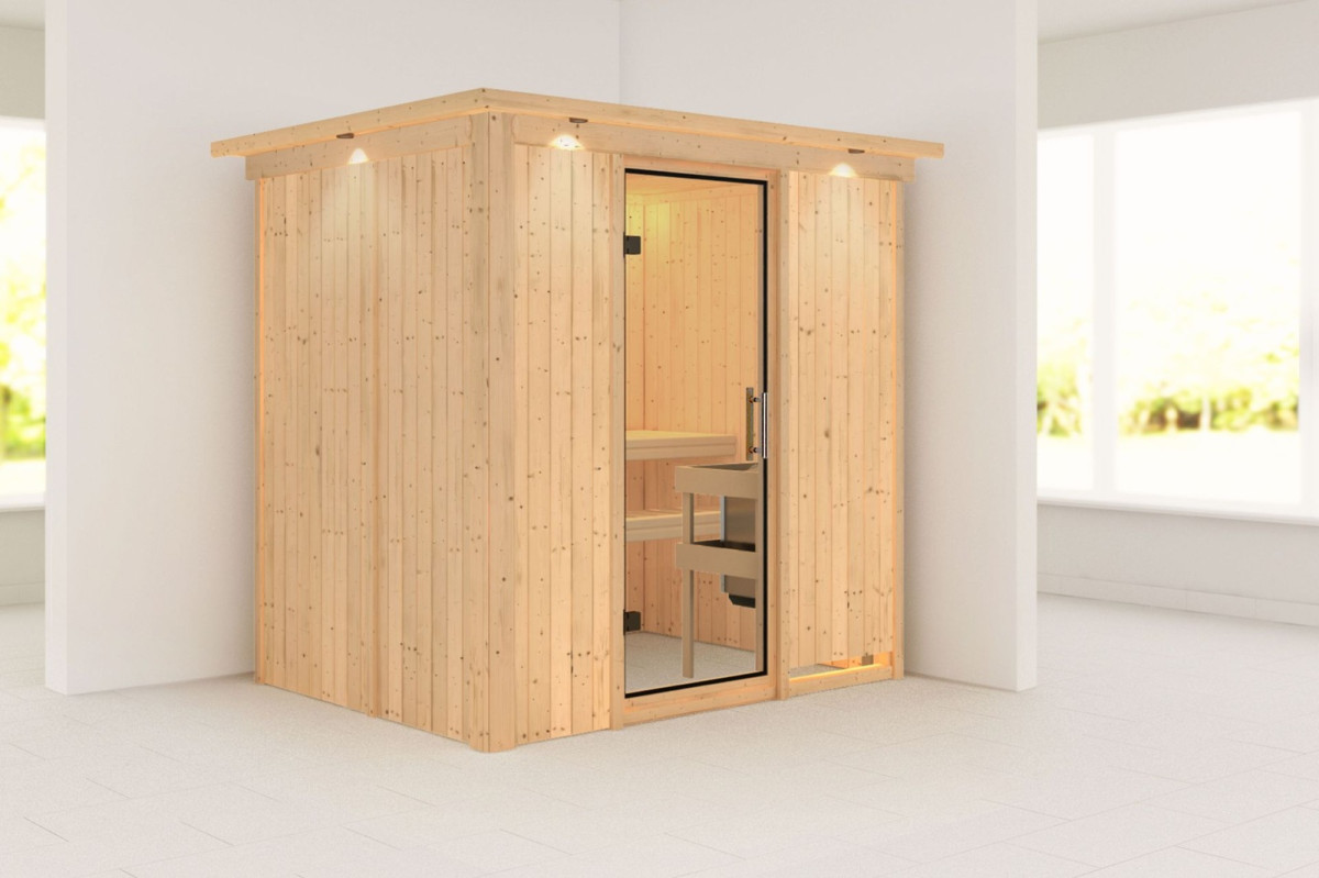 Finská sauna KARIBU BODIN (85582) LG5088