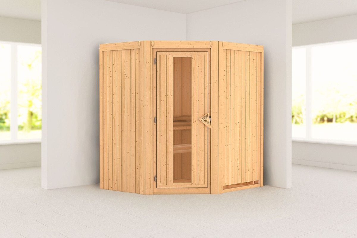 Finská sauna KARIBU TAURIN (80641) LG5064