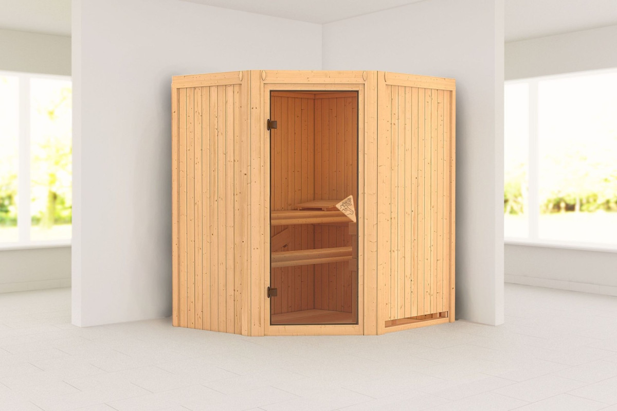 Finská sauna KARIBU TAURIN (71042) LG5066