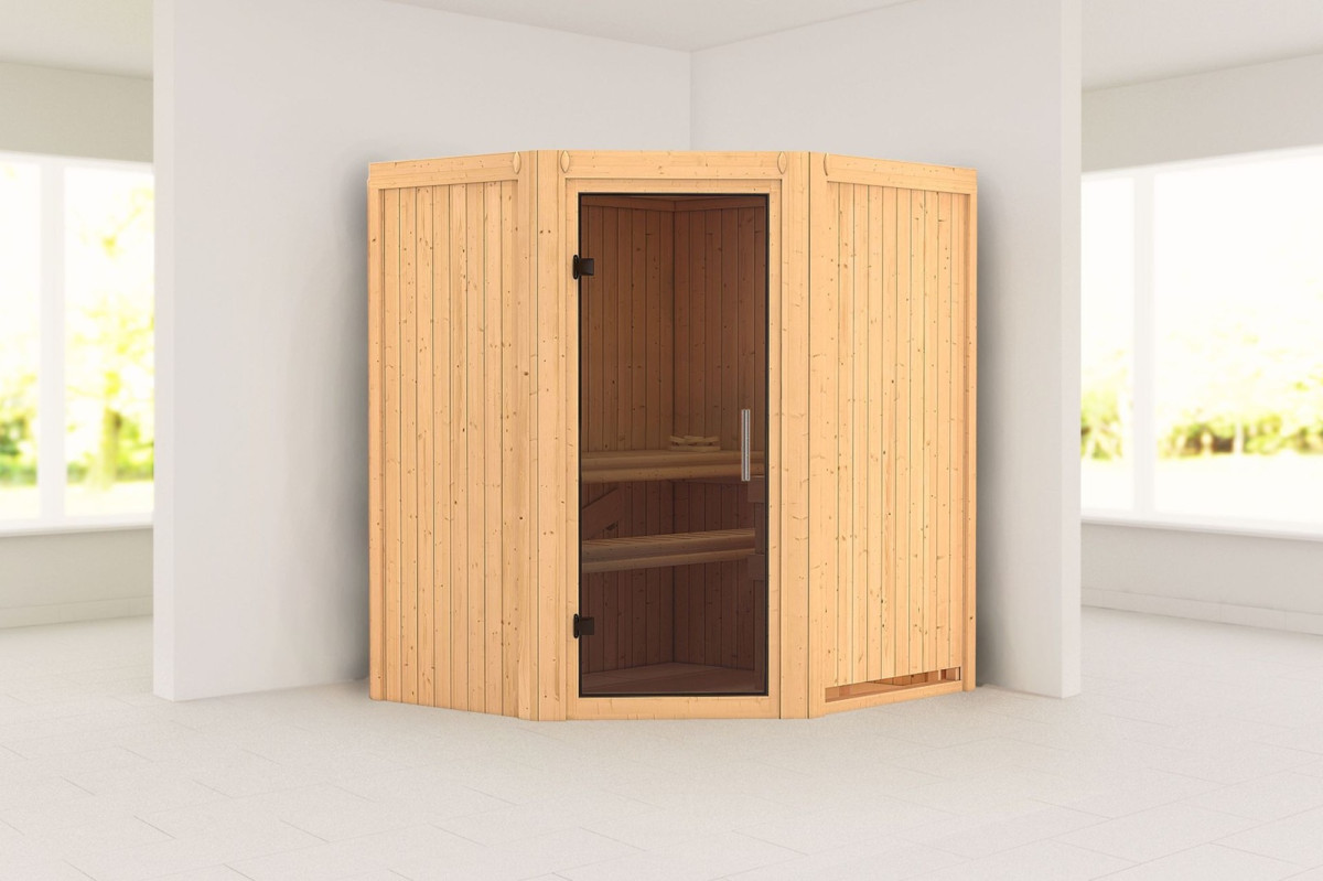 Finská sauna KARIBU TAURIN (80649) LG5067