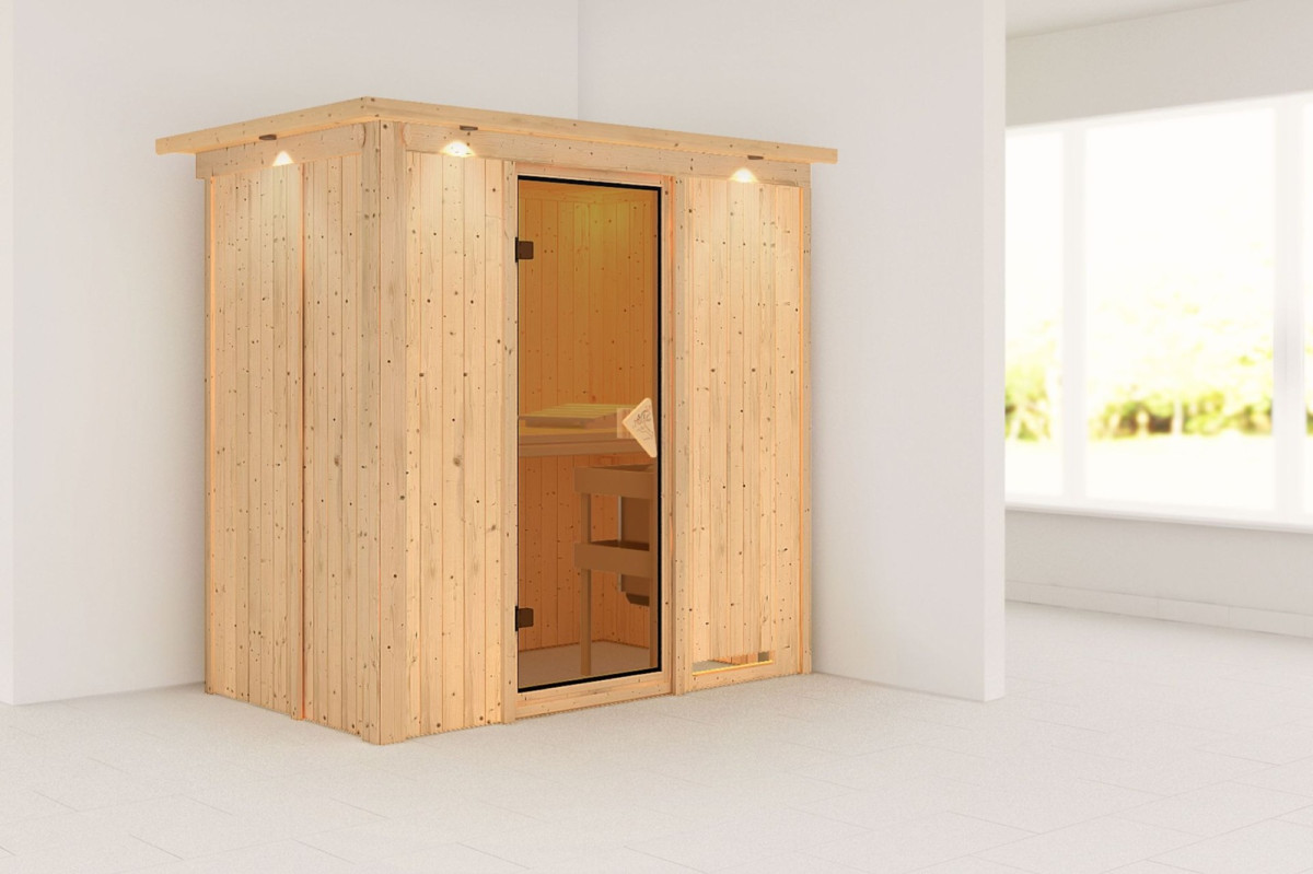 Finská sauna KARIBU VARIADO (80675) LG5079