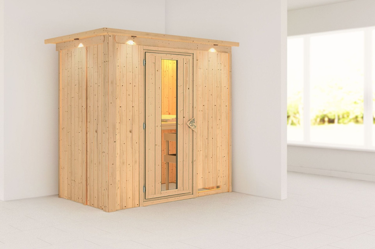 Finská sauna KARIBU VARIADO (80668) LG5078